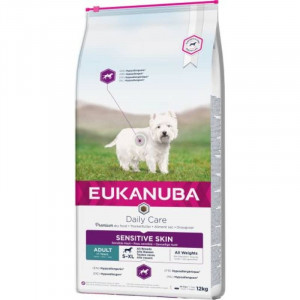 EUKANUBA DOG SENSITIVE SKIN sausā barība suņiem 12kg